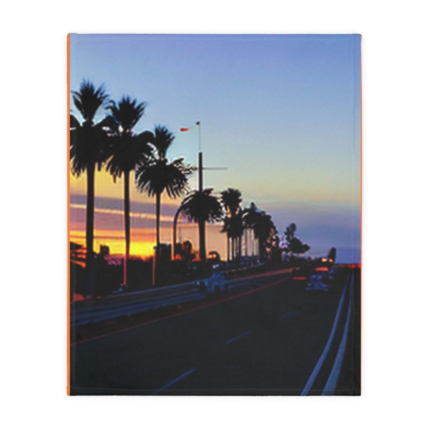 Surfing Velveteen two-sided Microfiber Blanket