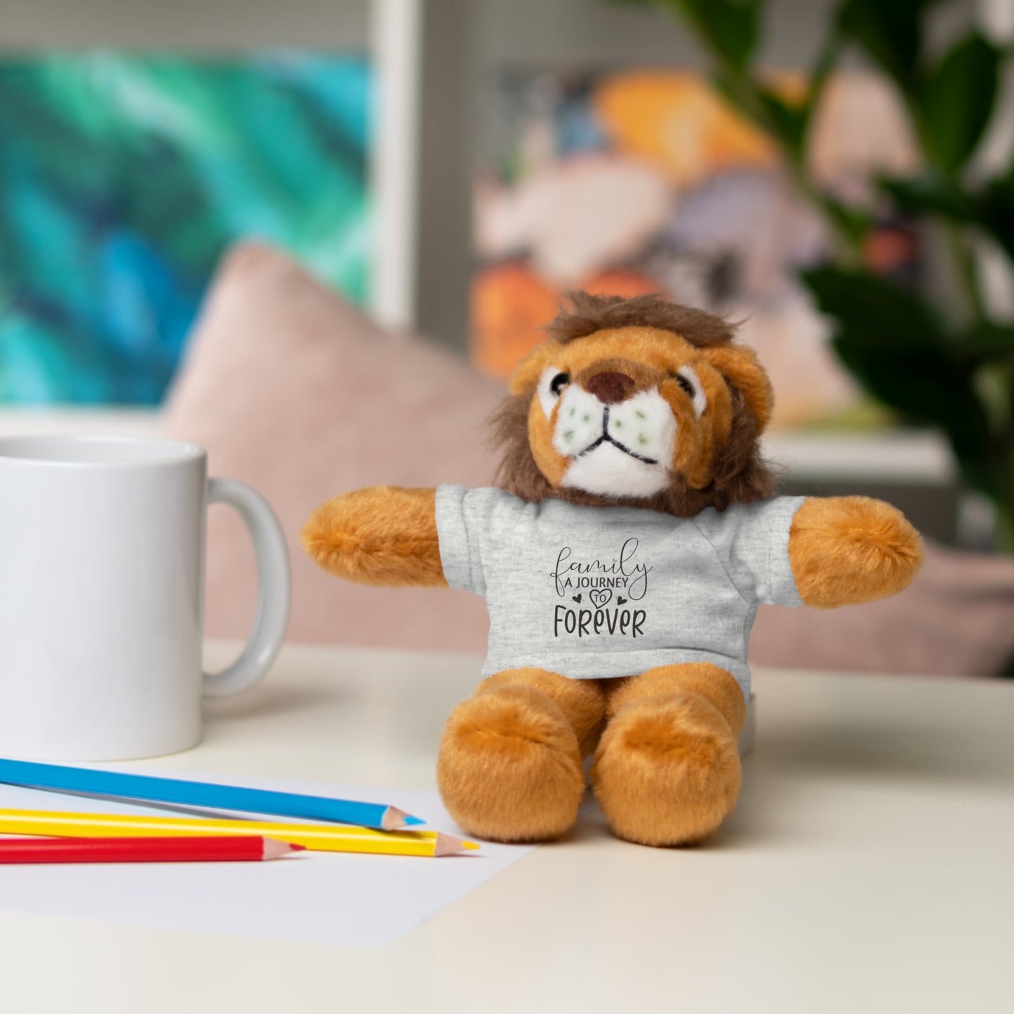 Stuffed Animals with Family Tee