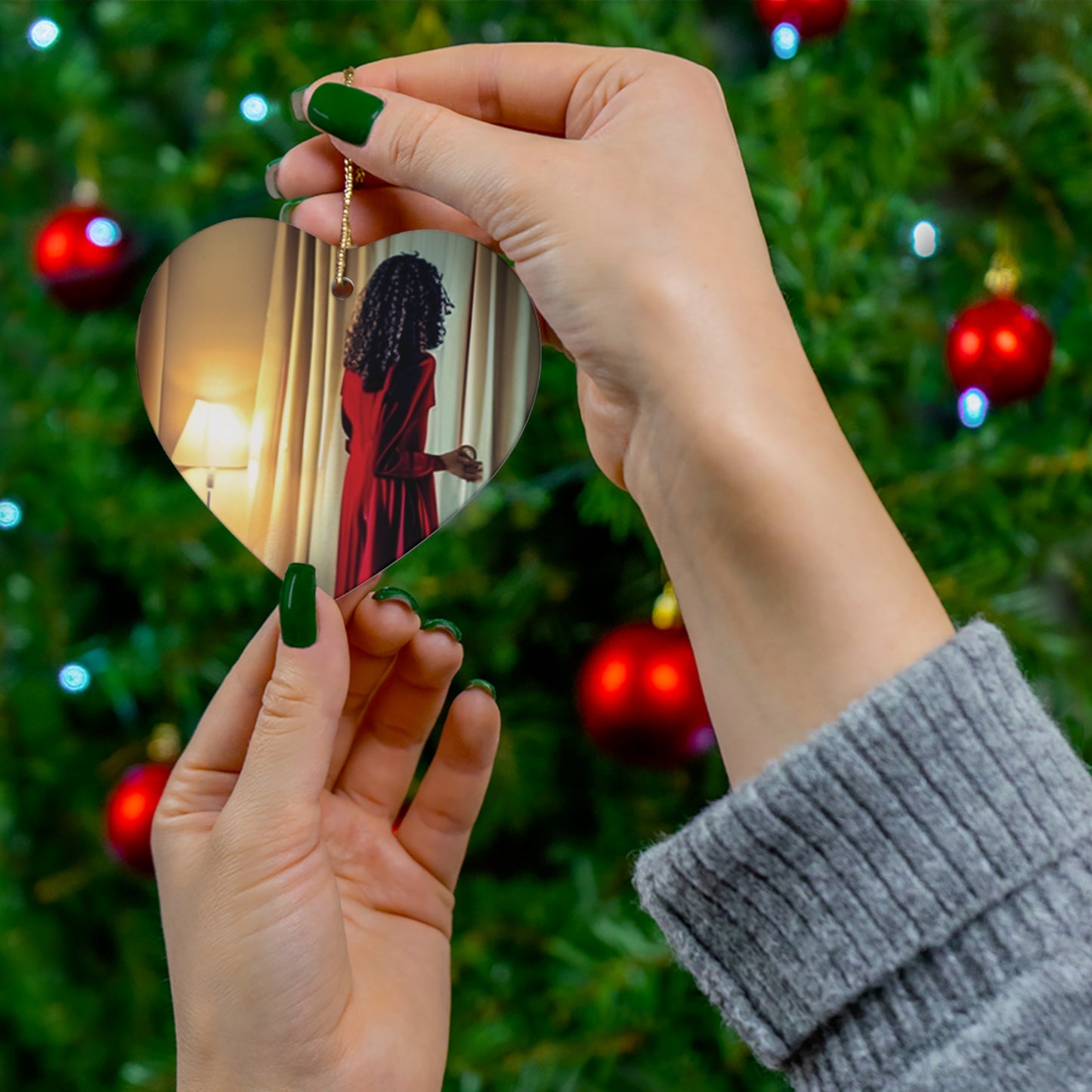 Occasions Ceramic Ornament, 4 Shapes