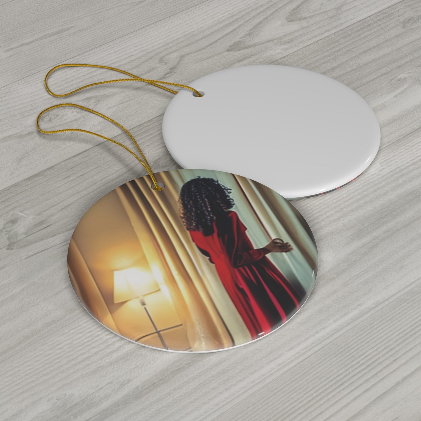 Occasions Ceramic Ornament, 4 Shapes