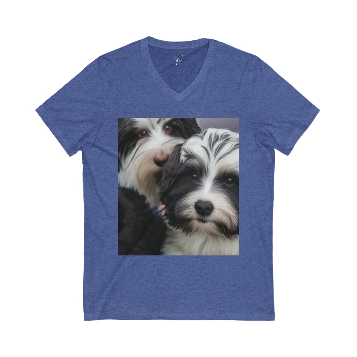 Buddies Jersey Short Sleeve V-Neck Tee