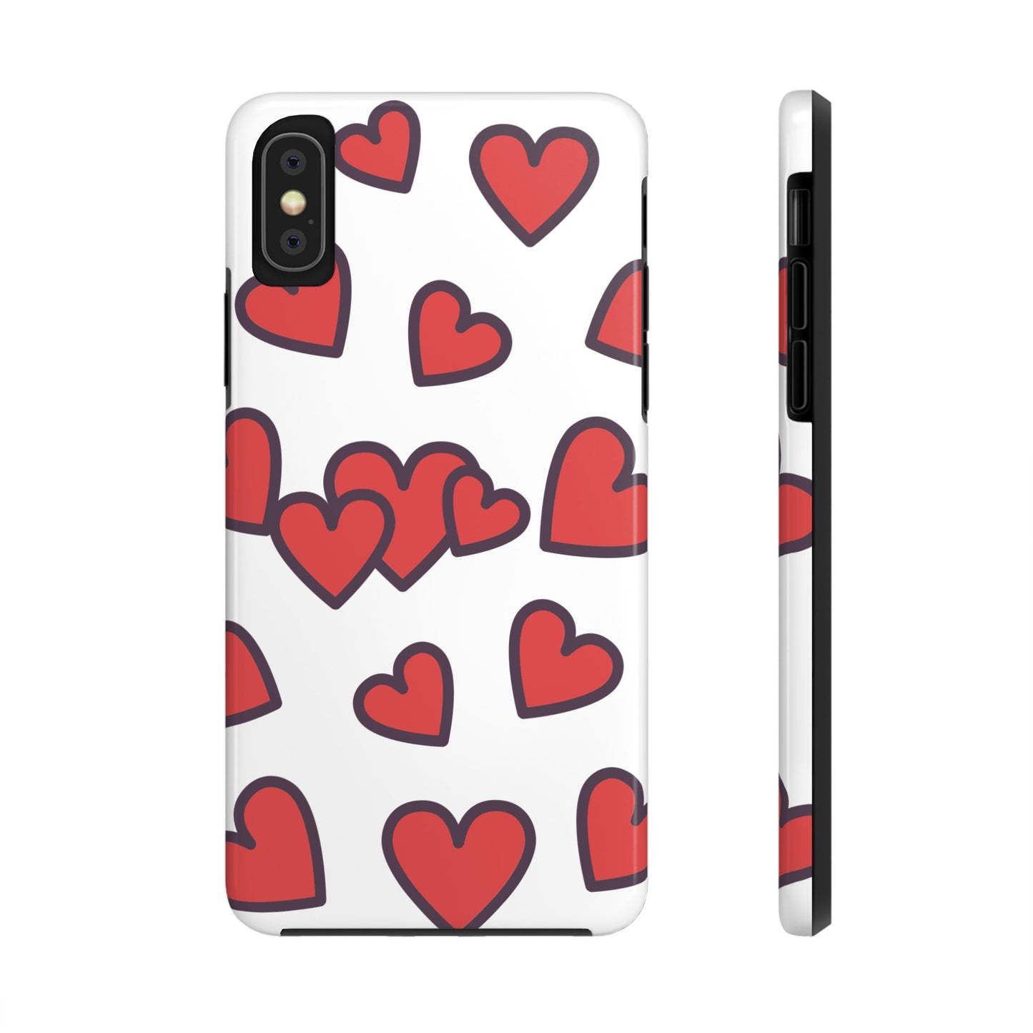 Hearts Tough Phone Cases