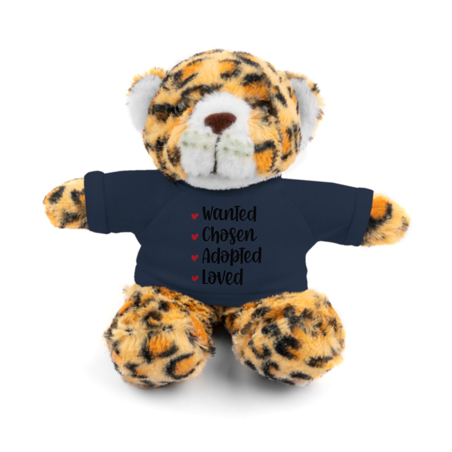 Stuffed Animals with Family Adoption Tee