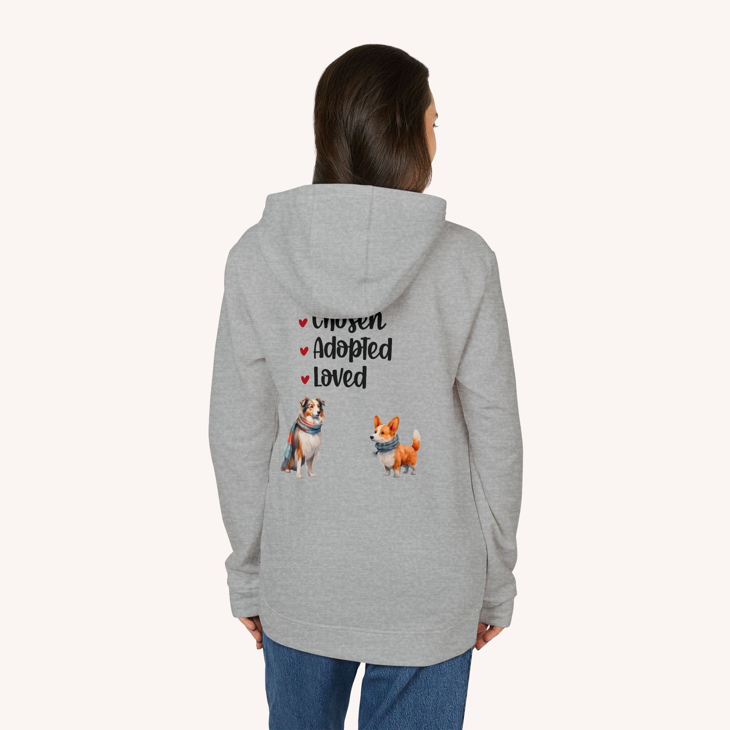 adidas® Unisex Fleece Hoodie