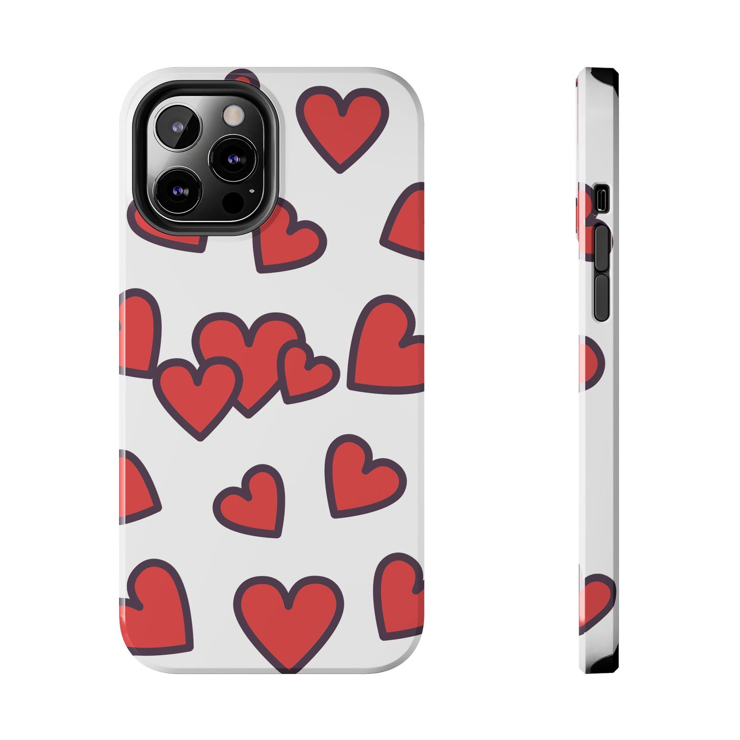 Hearts Tough Phone Cases
