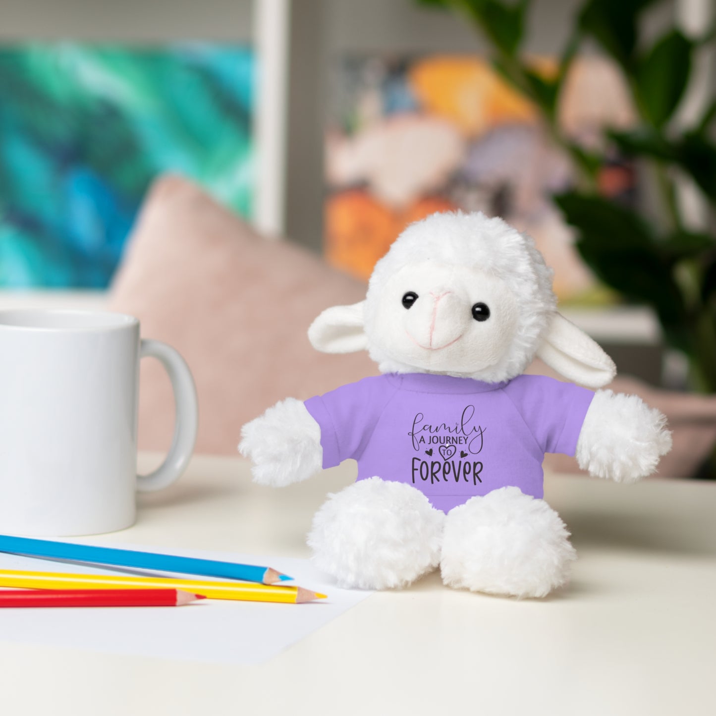 Stuffed Animals with Family Tee