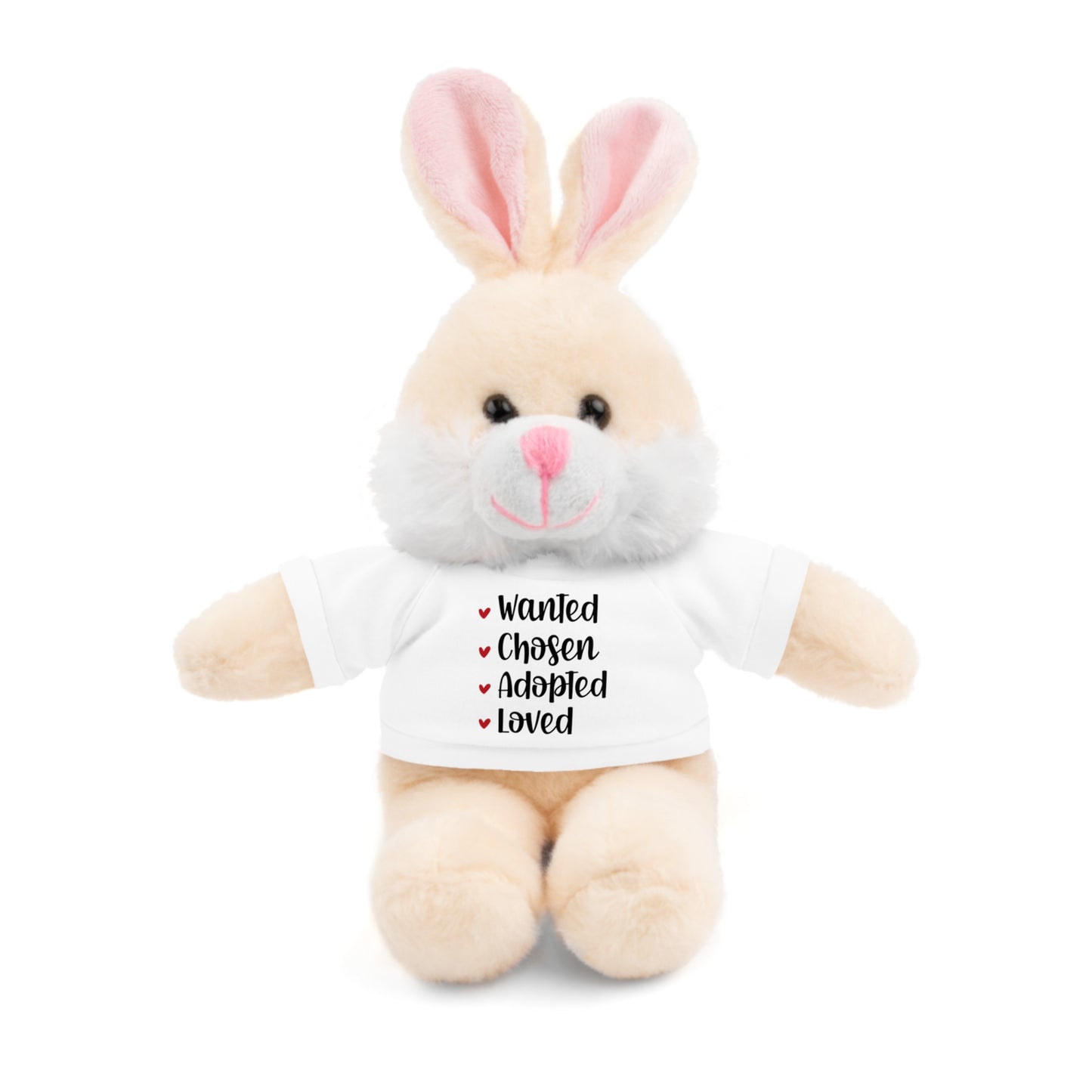 Stuffed Animals with Family Adoption Tee