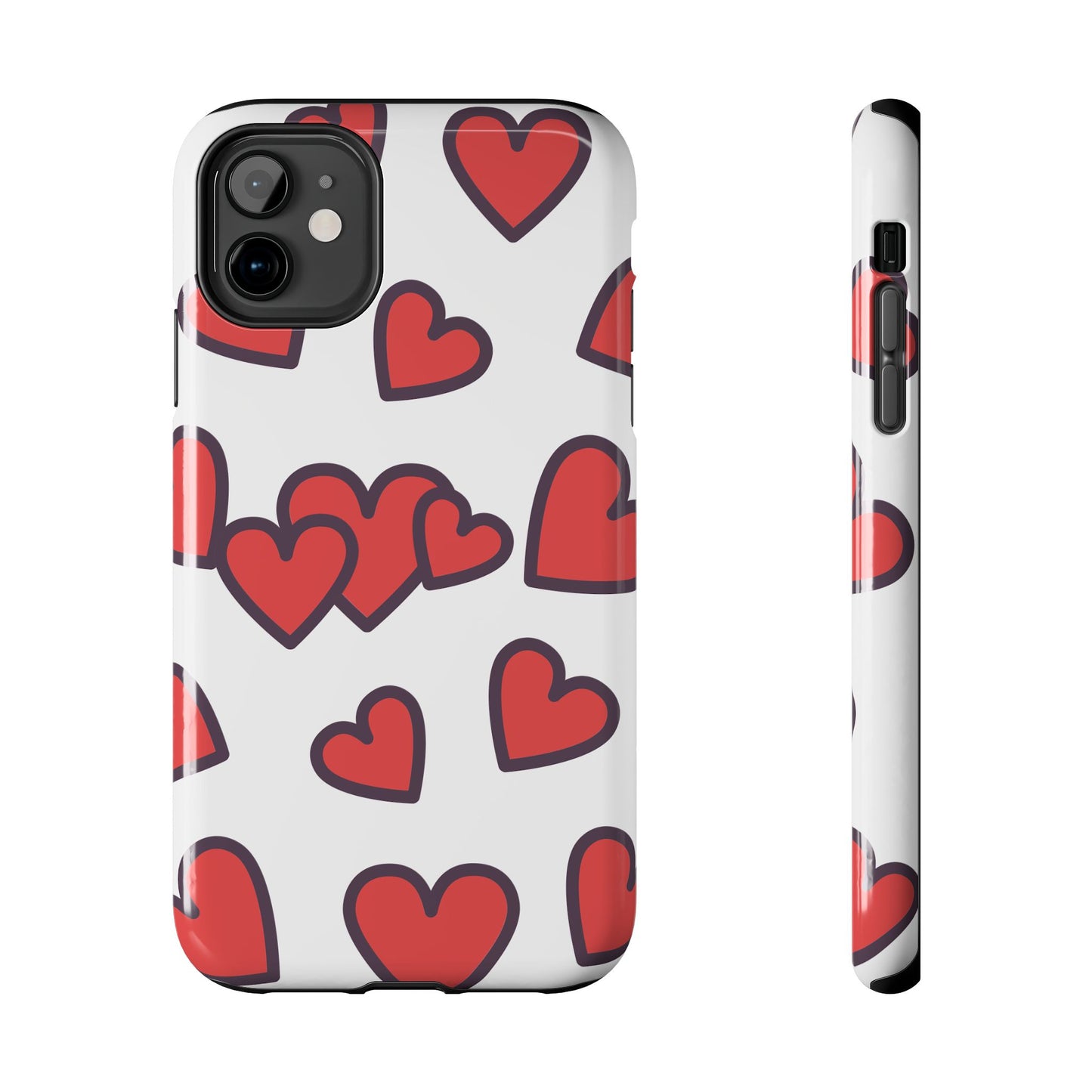 Hearts Tough Phone Cases