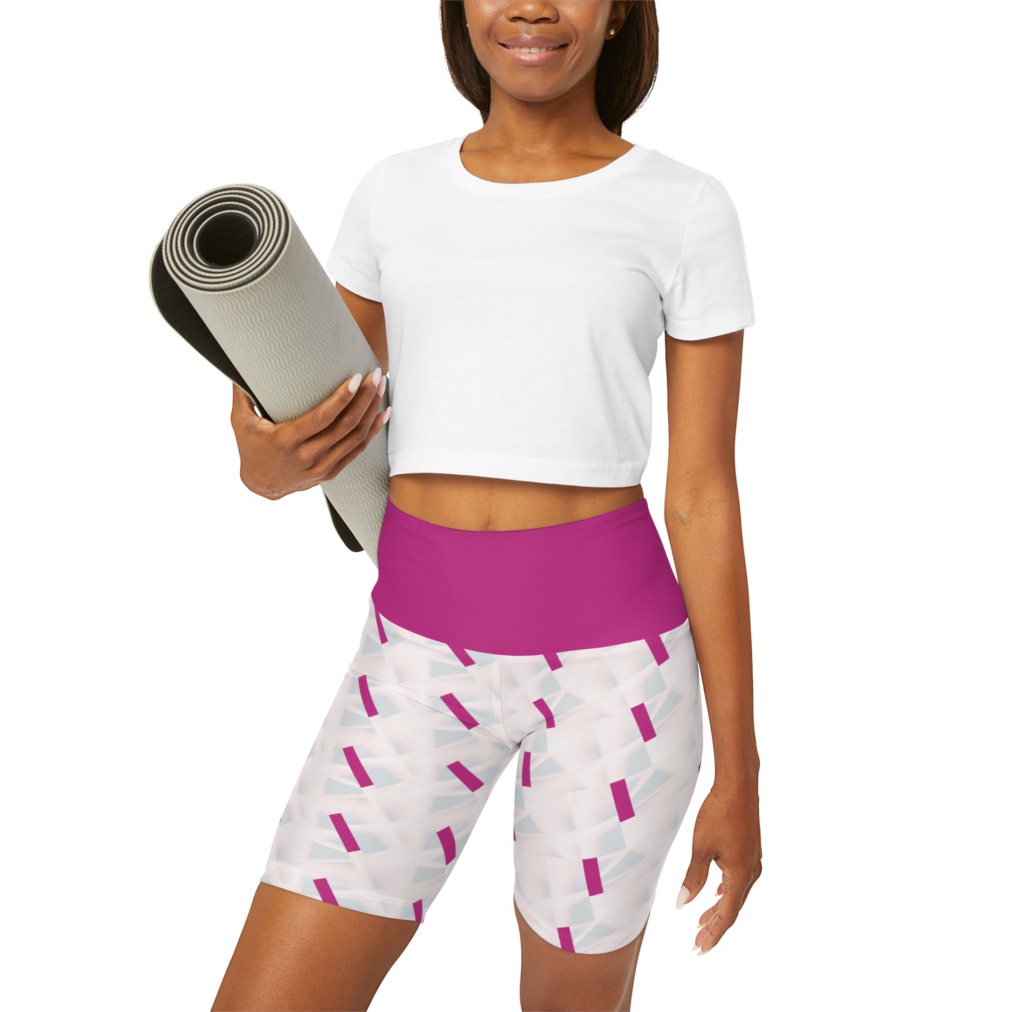 High Waisted Yoga Shorts