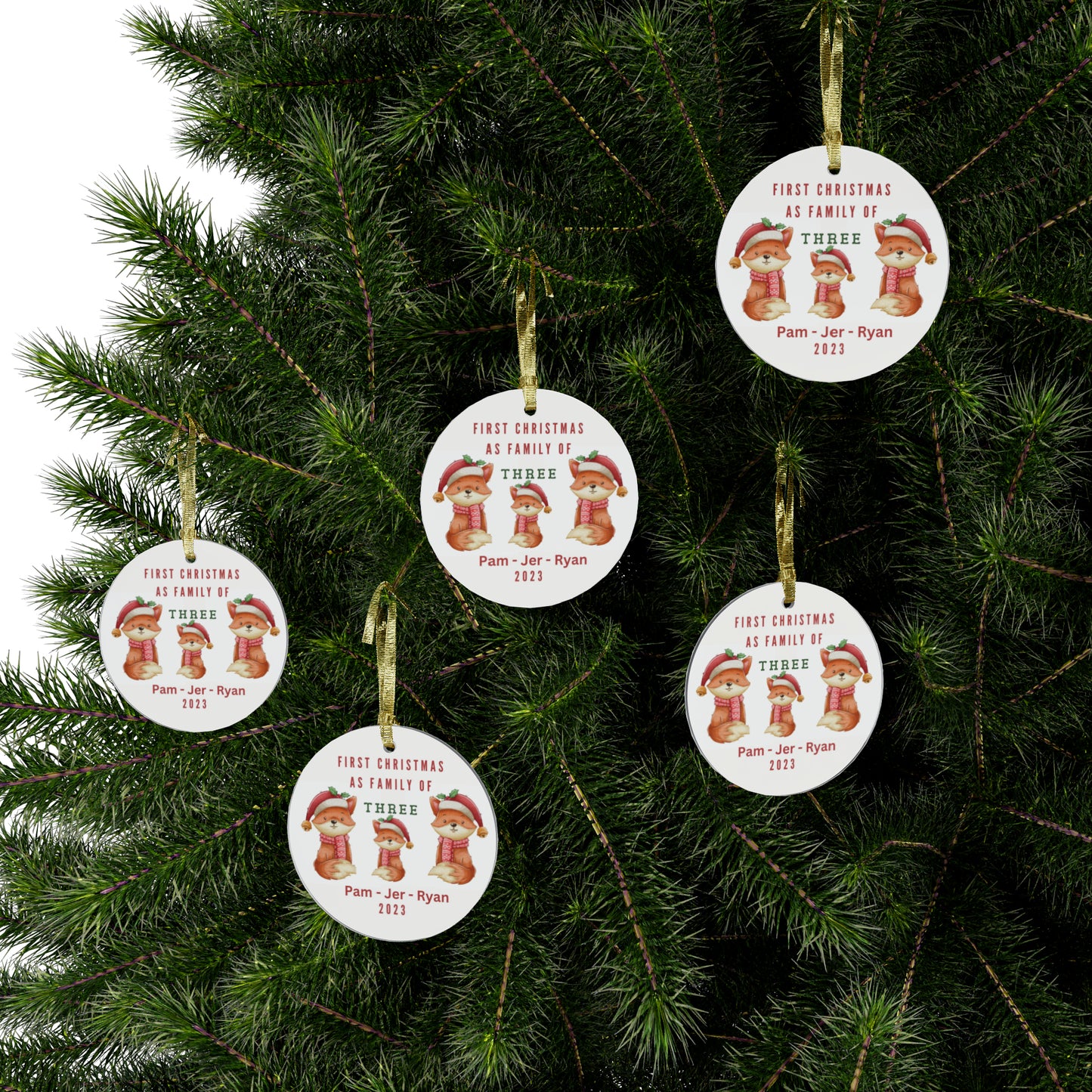 Personalized Acrylic Ornaments