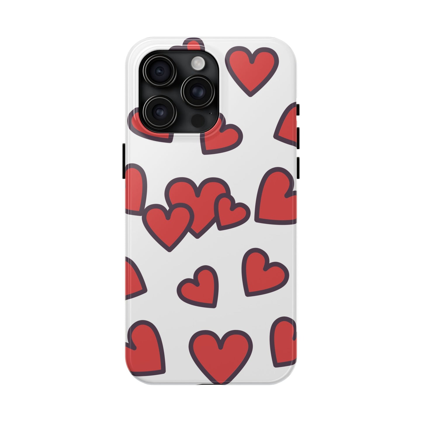 Hearts Tough Phone Cases