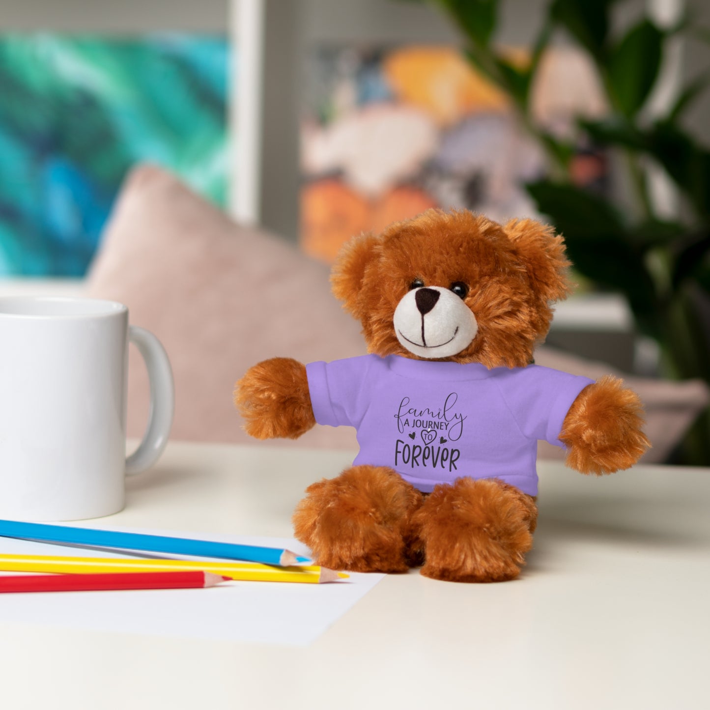 Stuffed Animals with Family Tee