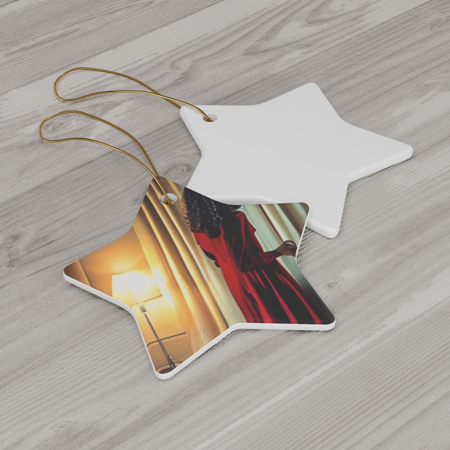 Occasions Ceramic Ornament, 4 Shapes