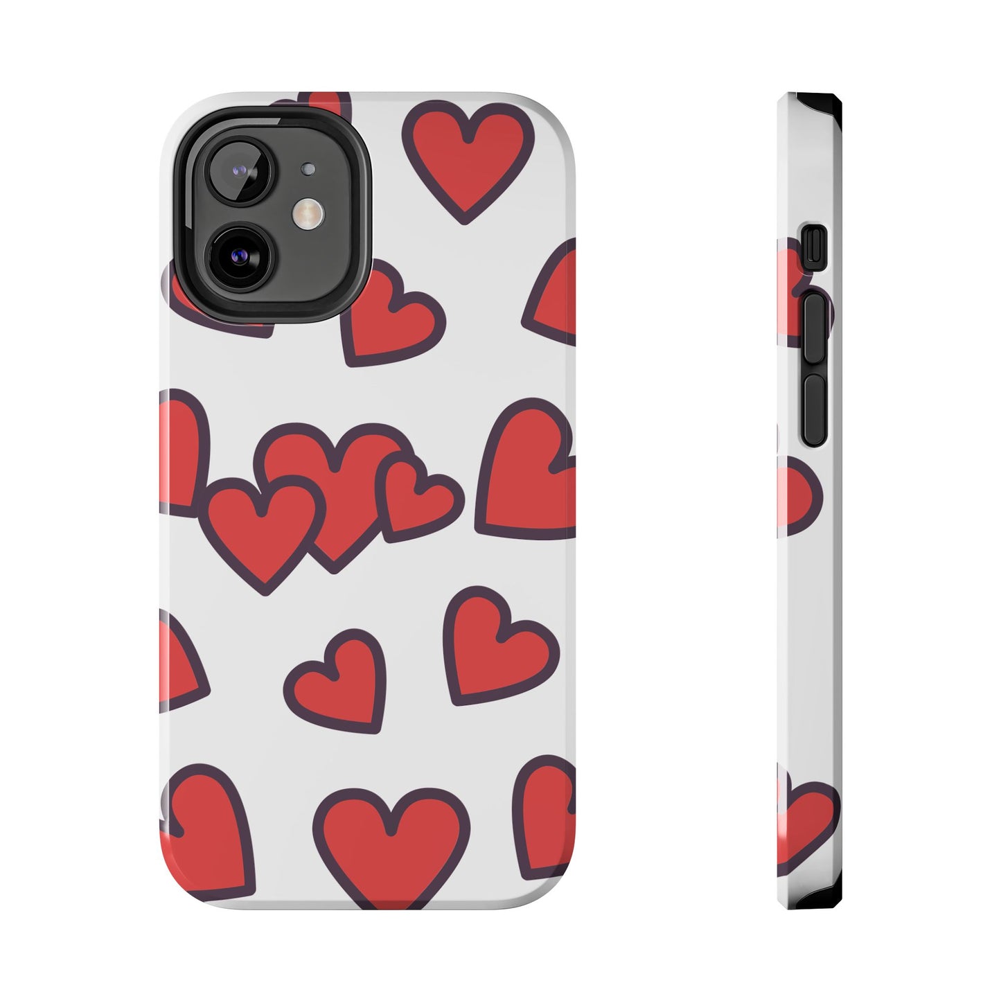 Hearts Tough Phone Cases