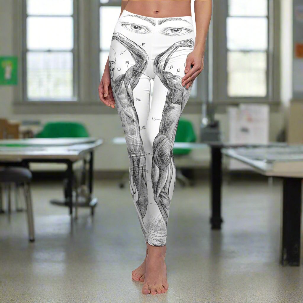 Anatomy Class Theme - Women's Casual Leggings