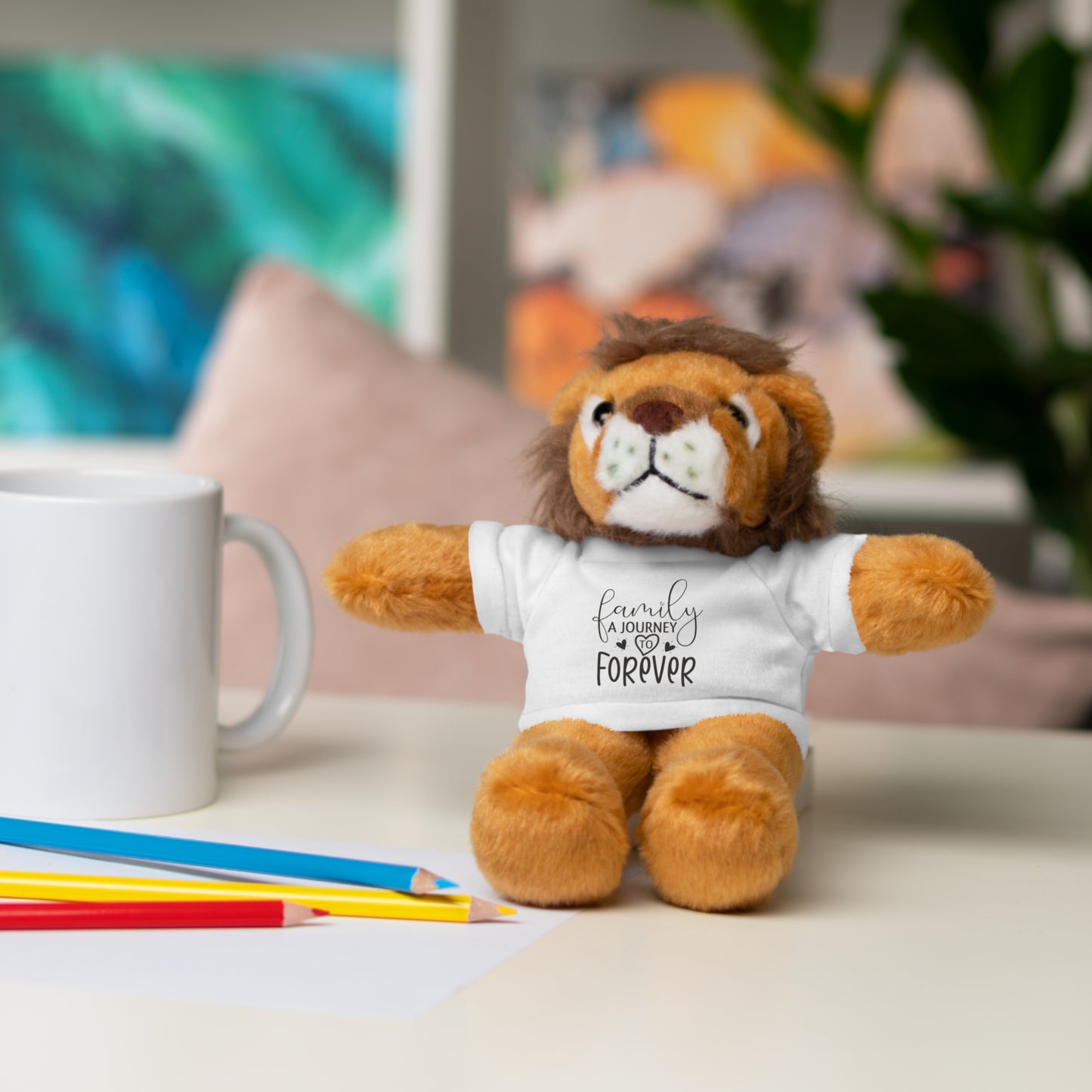 Stuffed Animals with Family Tee
