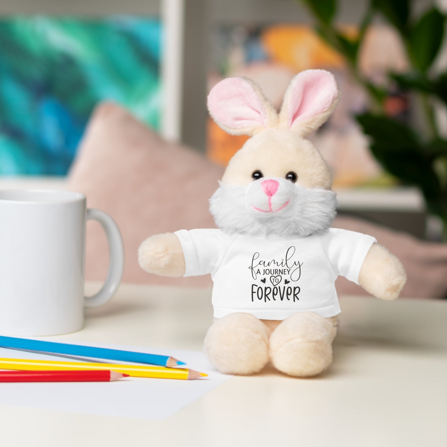 Stuffed Animals with Family Tee
