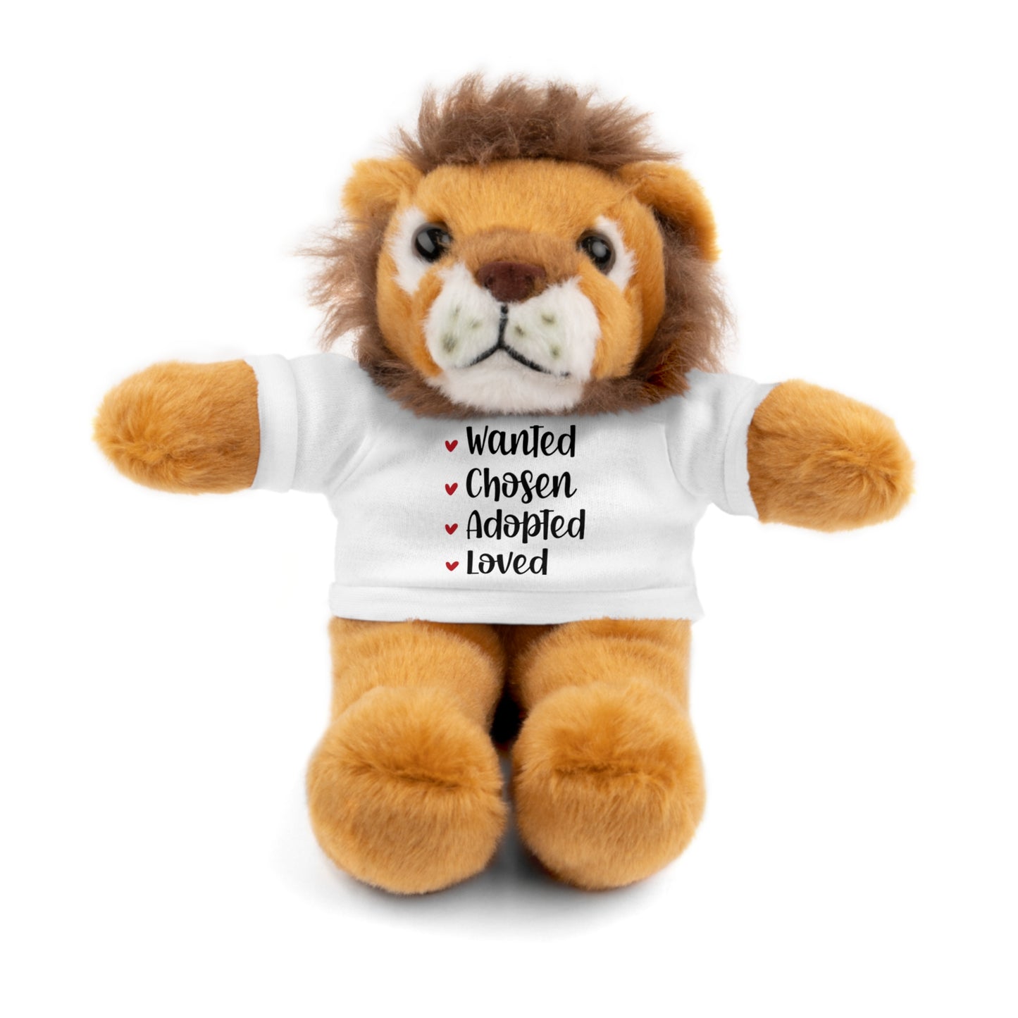 Stuffed Animals with Family Adoption Tee
