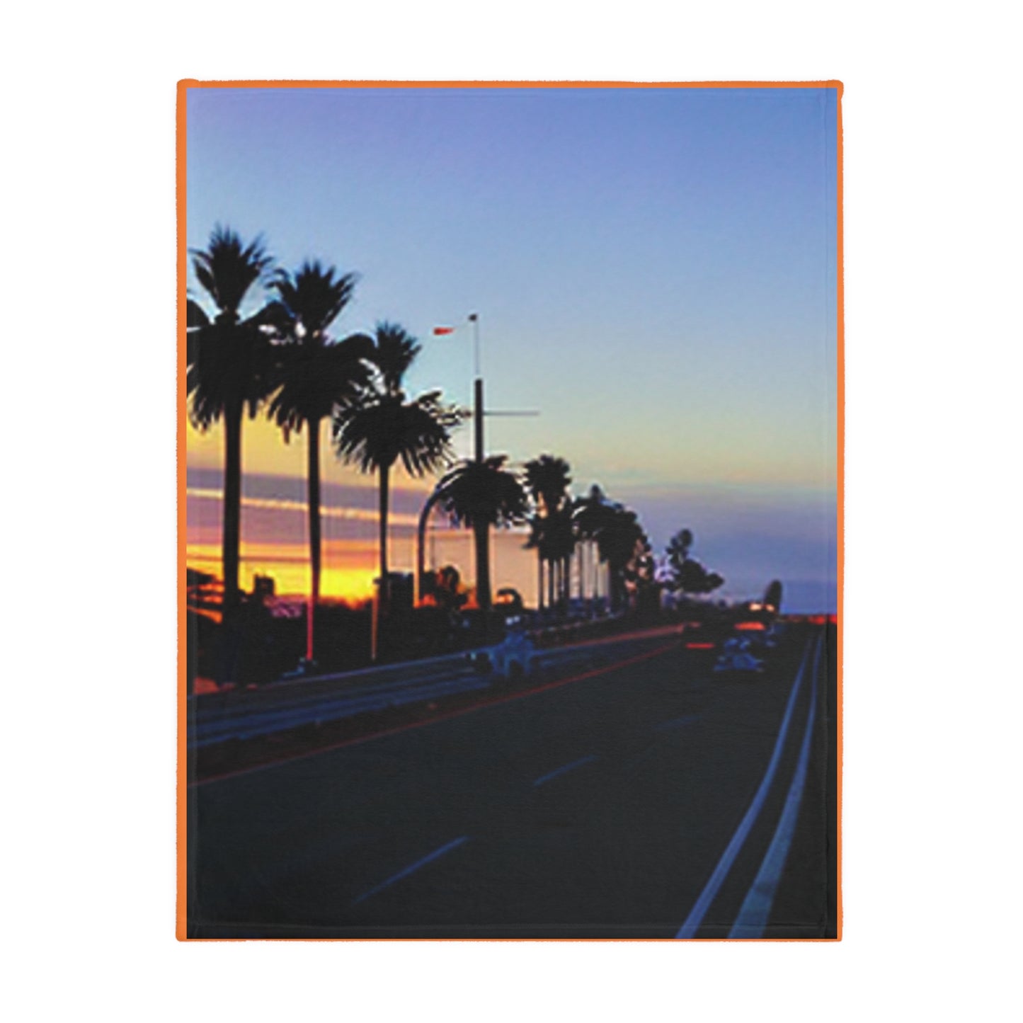 Surfing Velveteen two-sided Microfiber Blanket