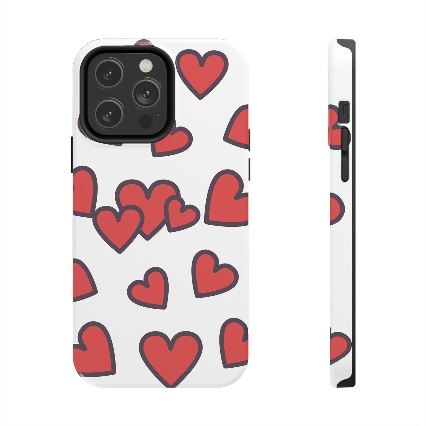 Hearts Tough Phone Cases
