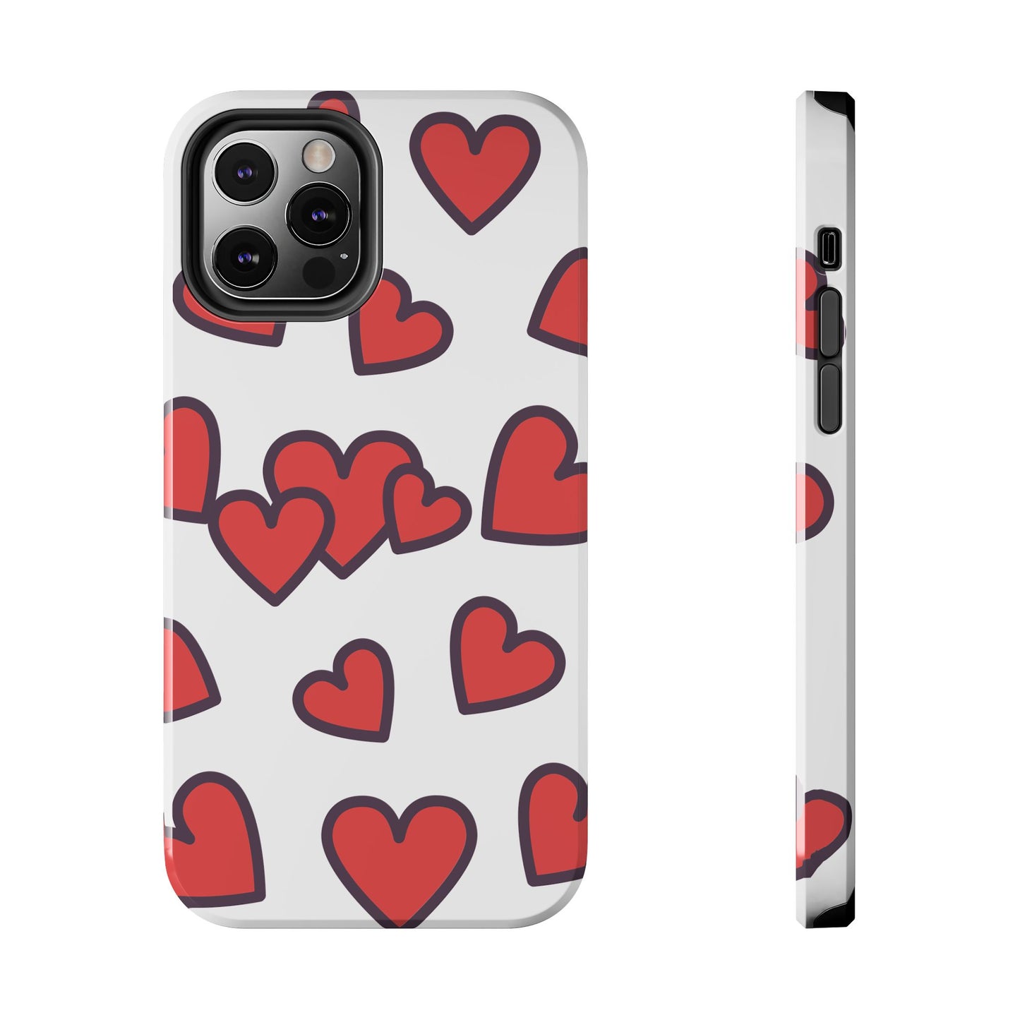 Hearts Tough Phone Cases
