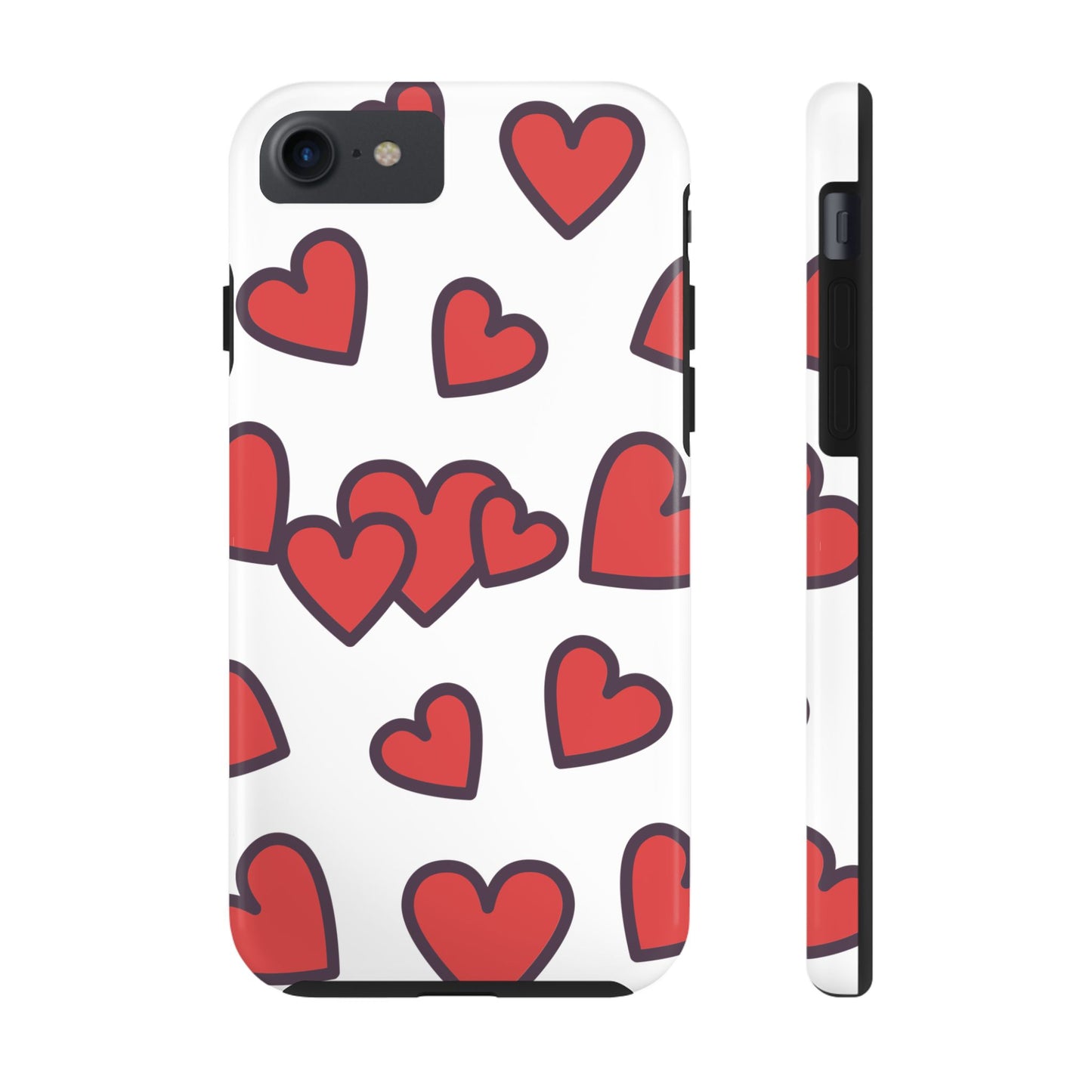 Hearts Tough Phone Cases