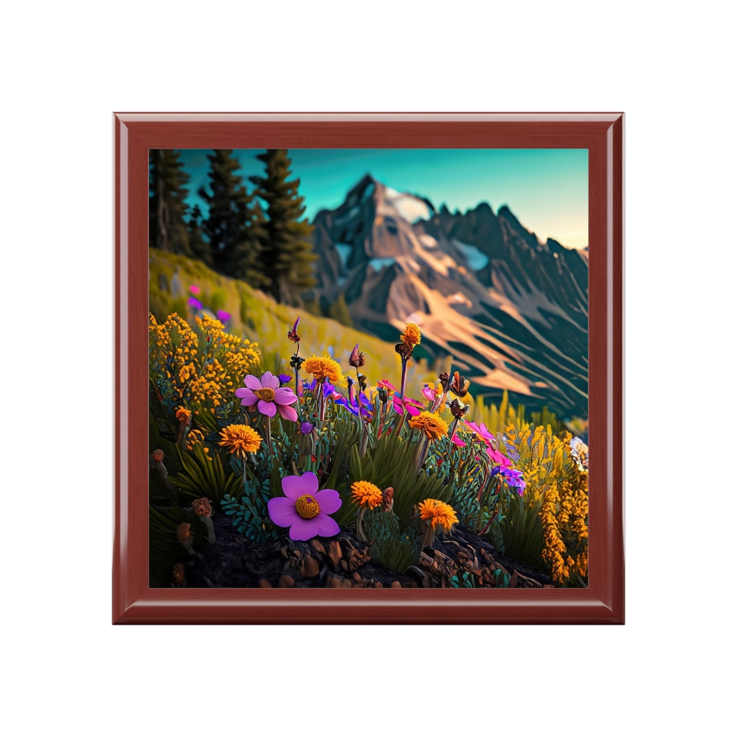 Wildflowers Jewelry Box