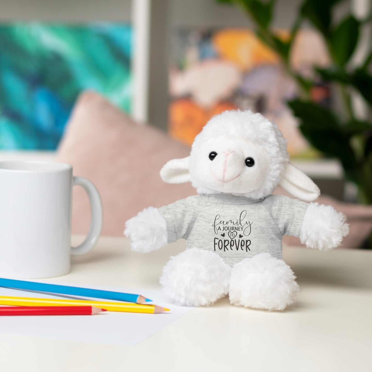 Stuffed Animals with Family Tee