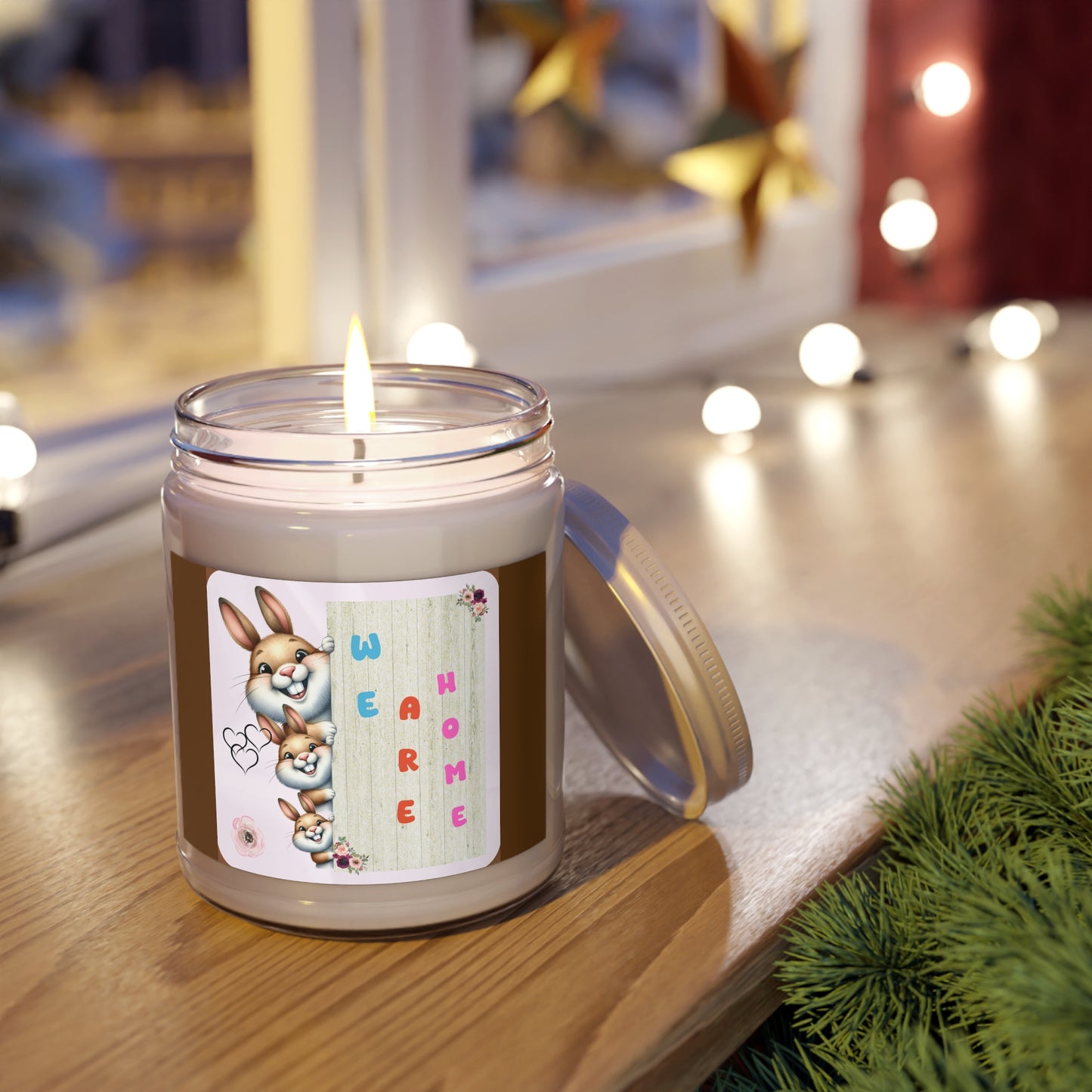 Bunny Family Scented Candles, 9oz
