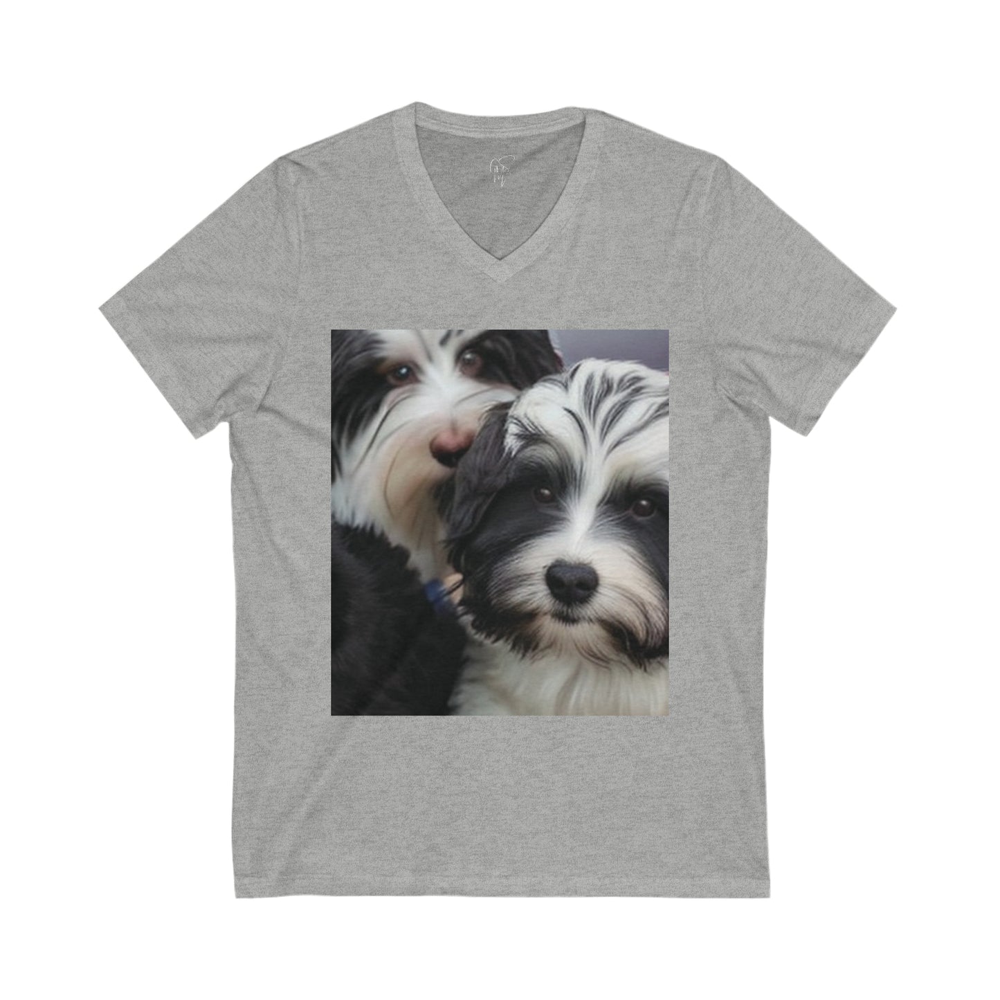 Buddies Jersey Short Sleeve V-Neck Tee