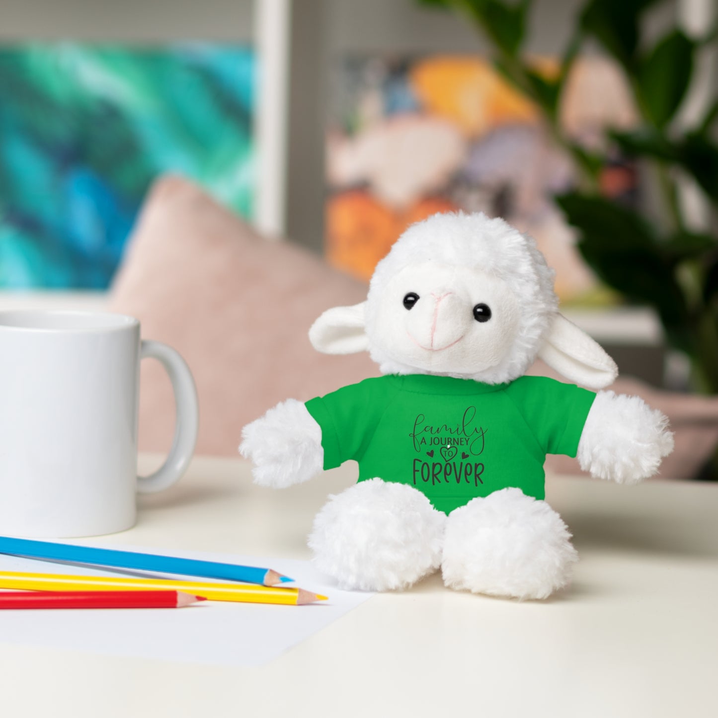 Stuffed Animals with Family Tee