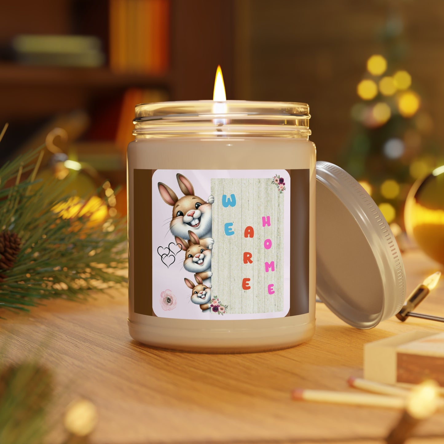 Bunny Family Scented Candles, 9oz