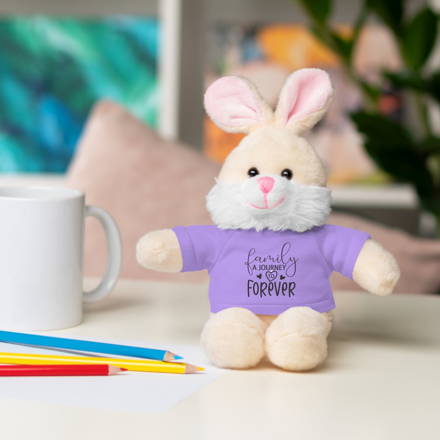 Stuffed Animals with Family Tee