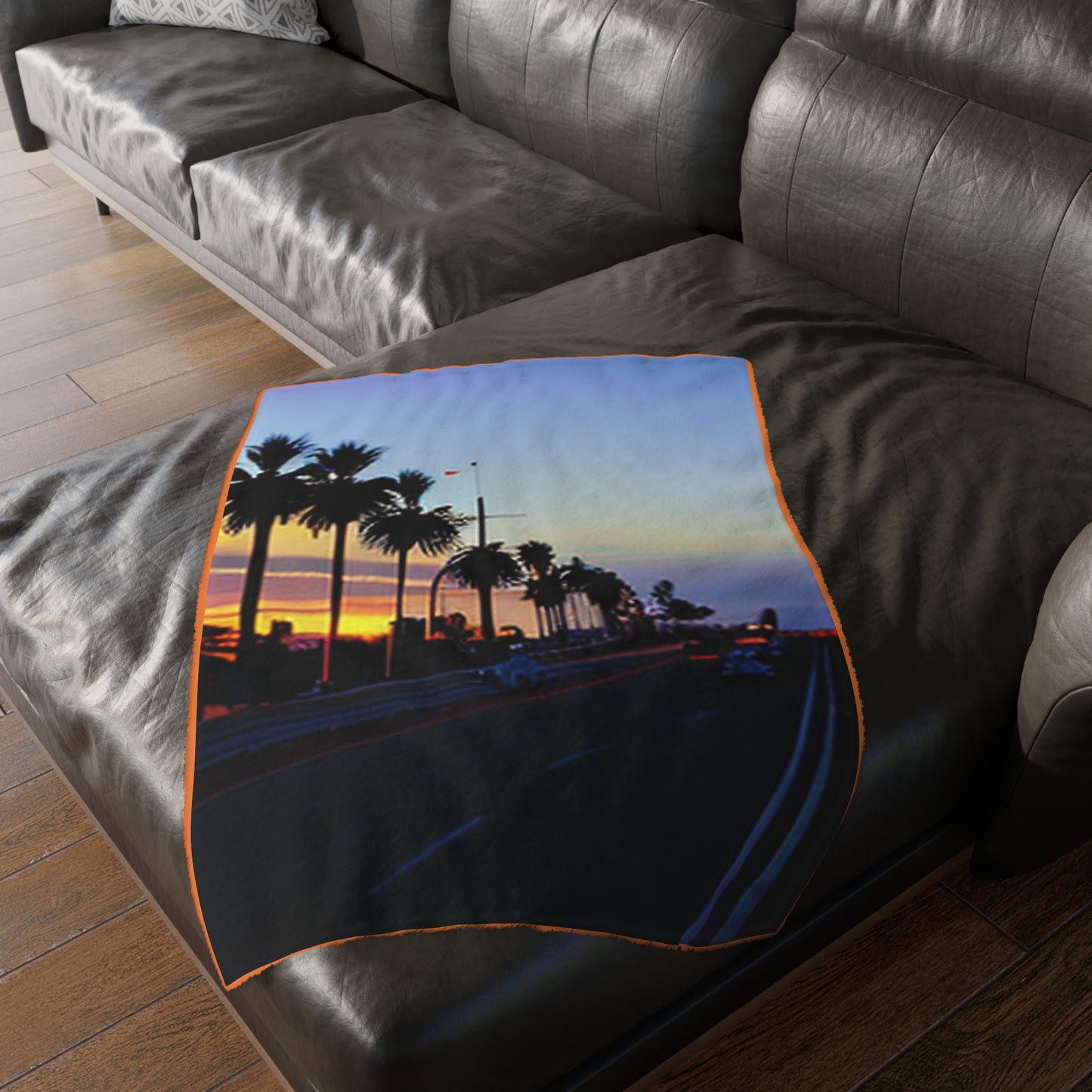 Surfing Velveteen two-sided Microfiber Blanket
