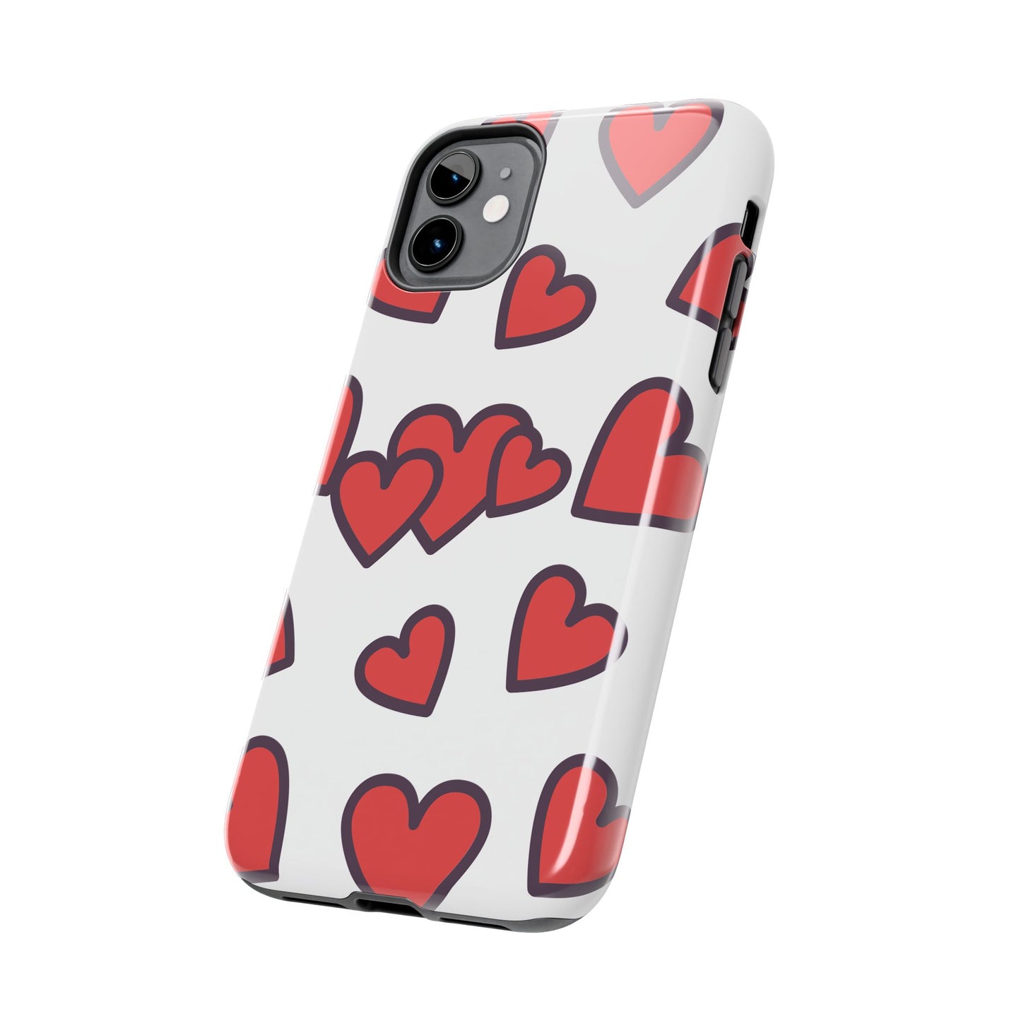 Hearts Tough Phone Cases