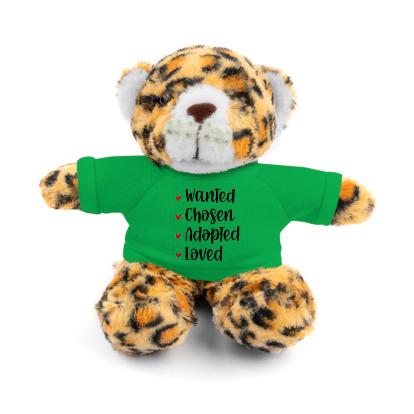 Stuffed Animals with Family Adoption Tee