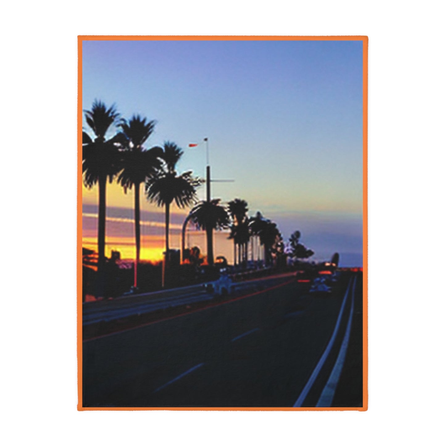 Surfing Velveteen two-sided Microfiber Blanket