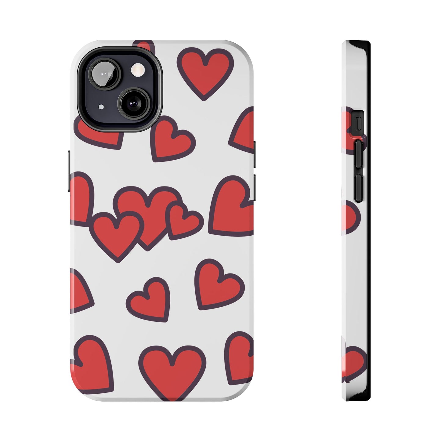 Hearts Tough Phone Cases