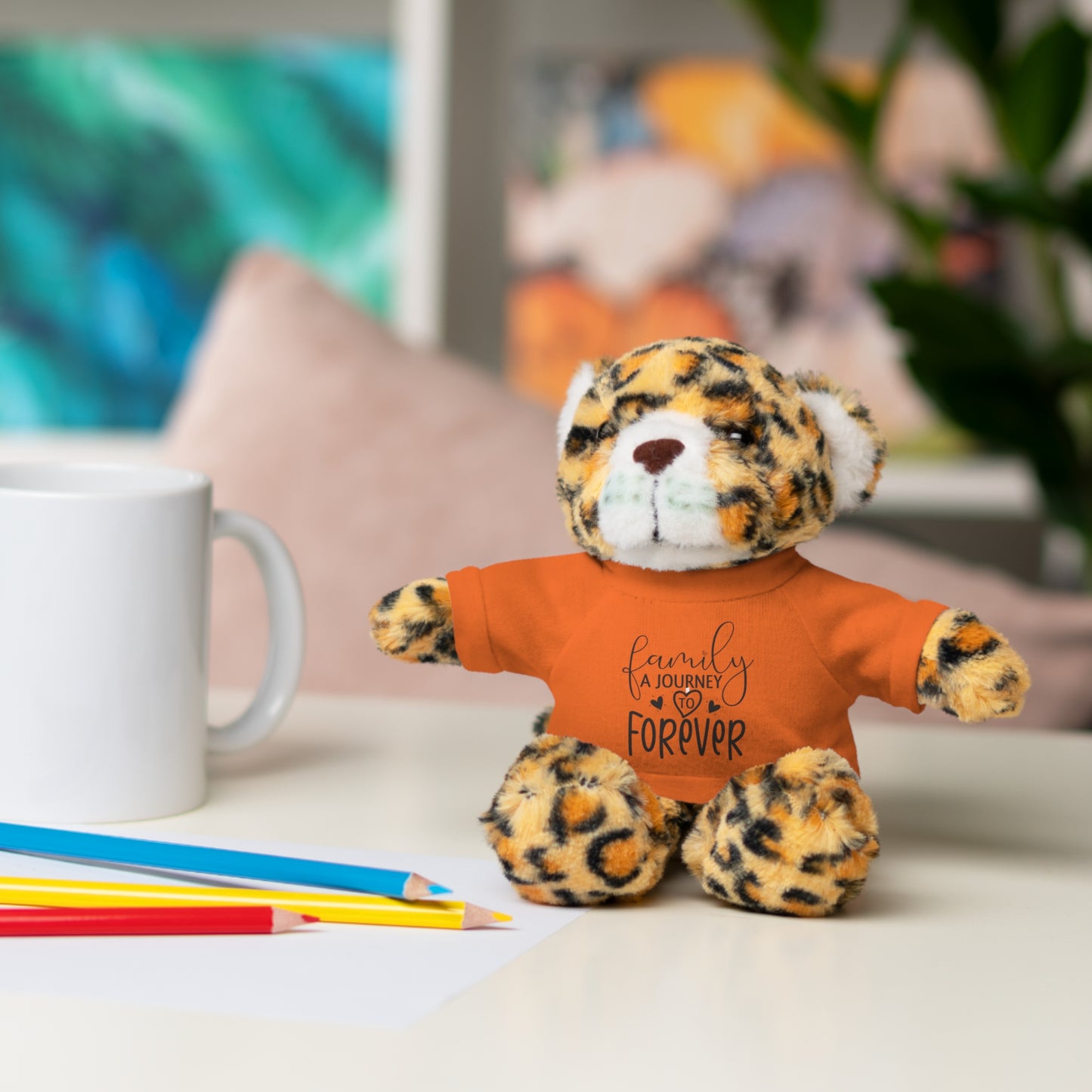Stuffed Animals with Family Tee