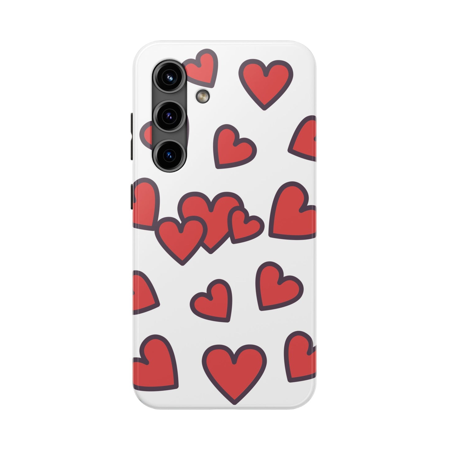 Hearts Tough Phone Cases