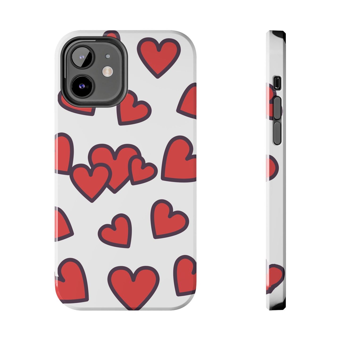 Hearts Tough Phone Cases