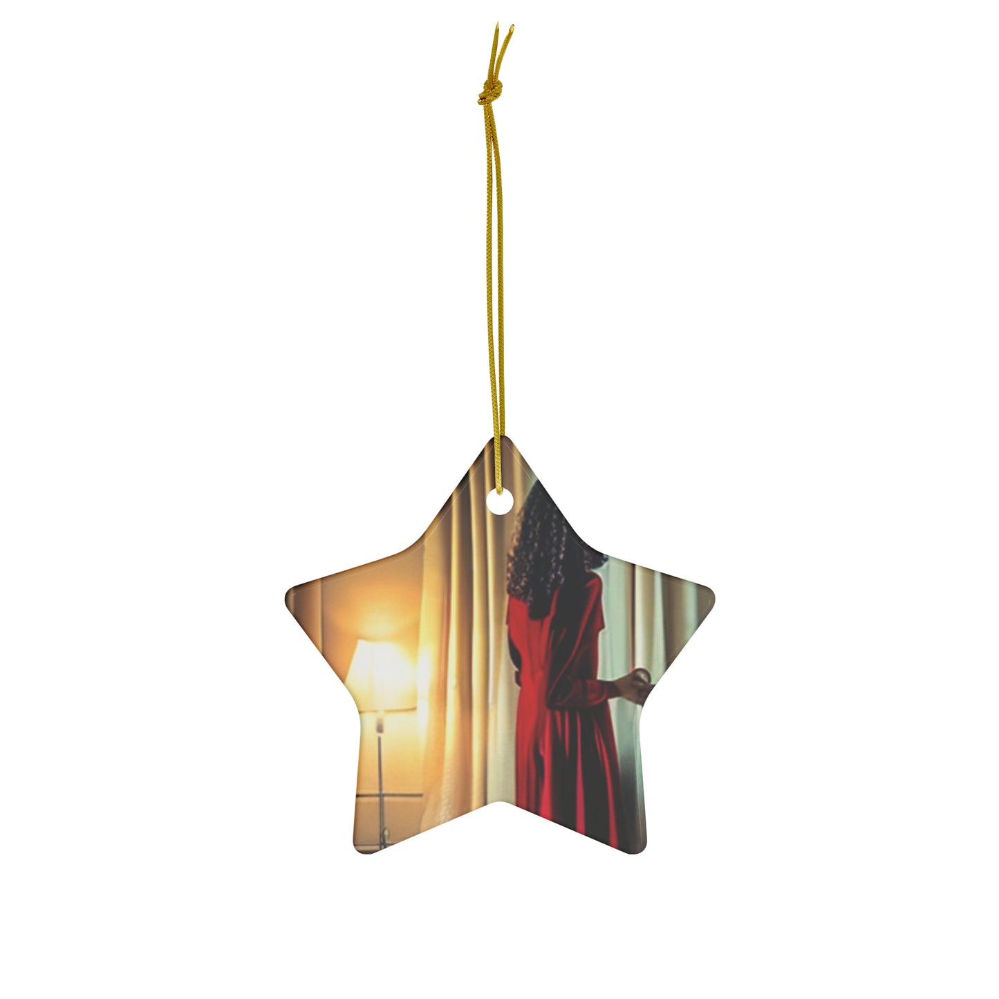 Occasions Ceramic Ornament, 4 Shapes