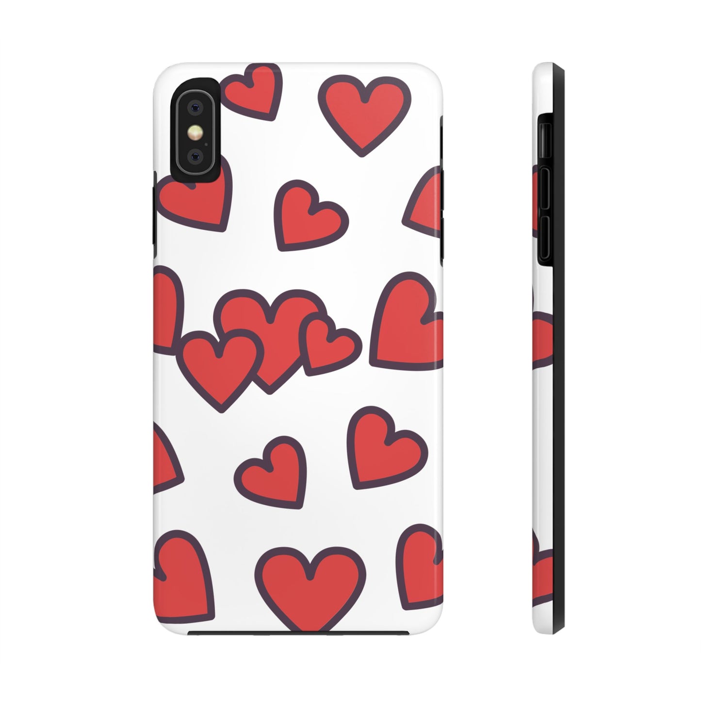 Hearts Tough Phone Cases