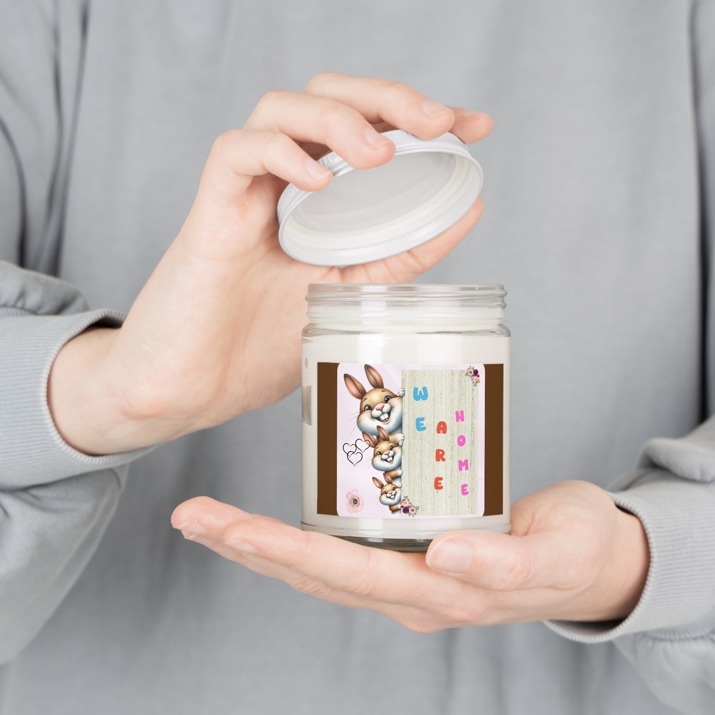 Bunny Family Scented Candles, 9oz