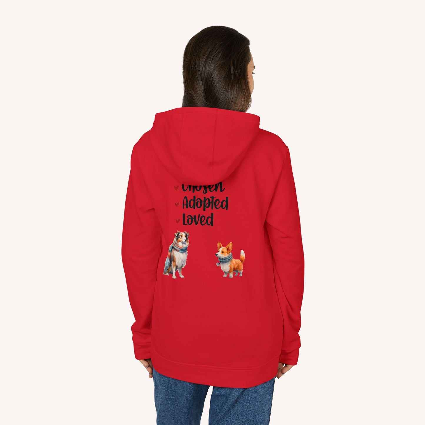 adidas® Unisex Fleece Hoodie