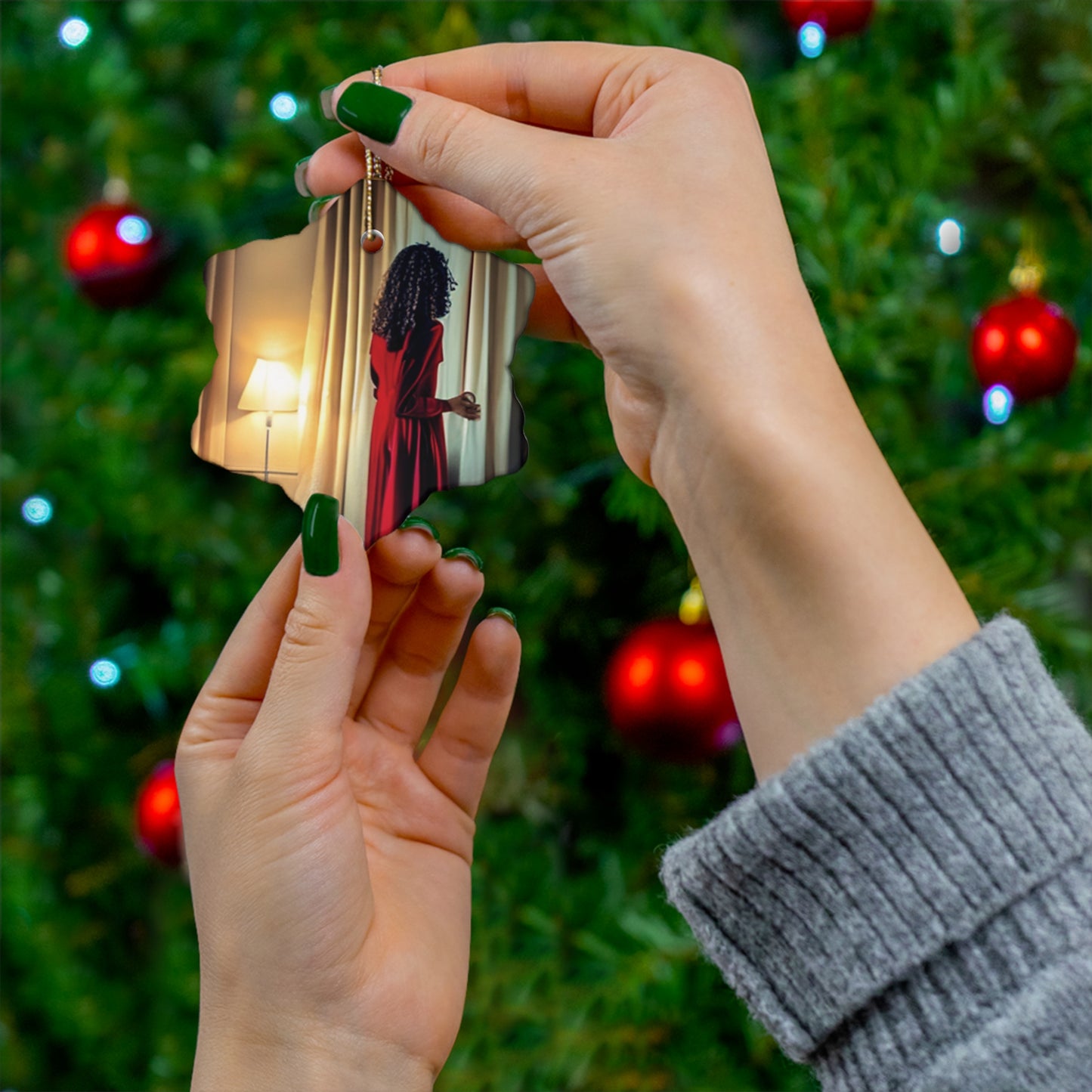 Occasions Ceramic Ornament, 4 Shapes