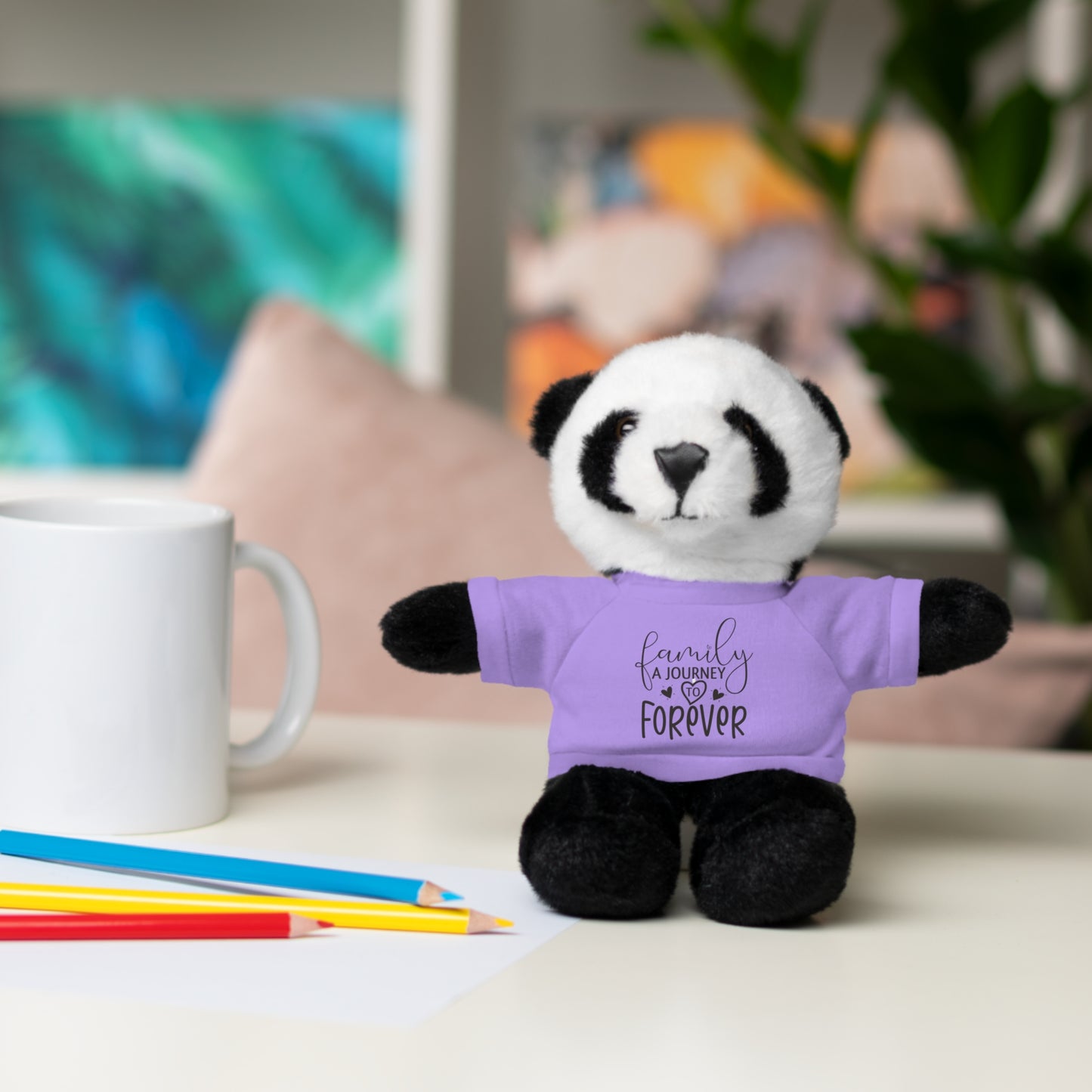 Stuffed Animals with Family Tee