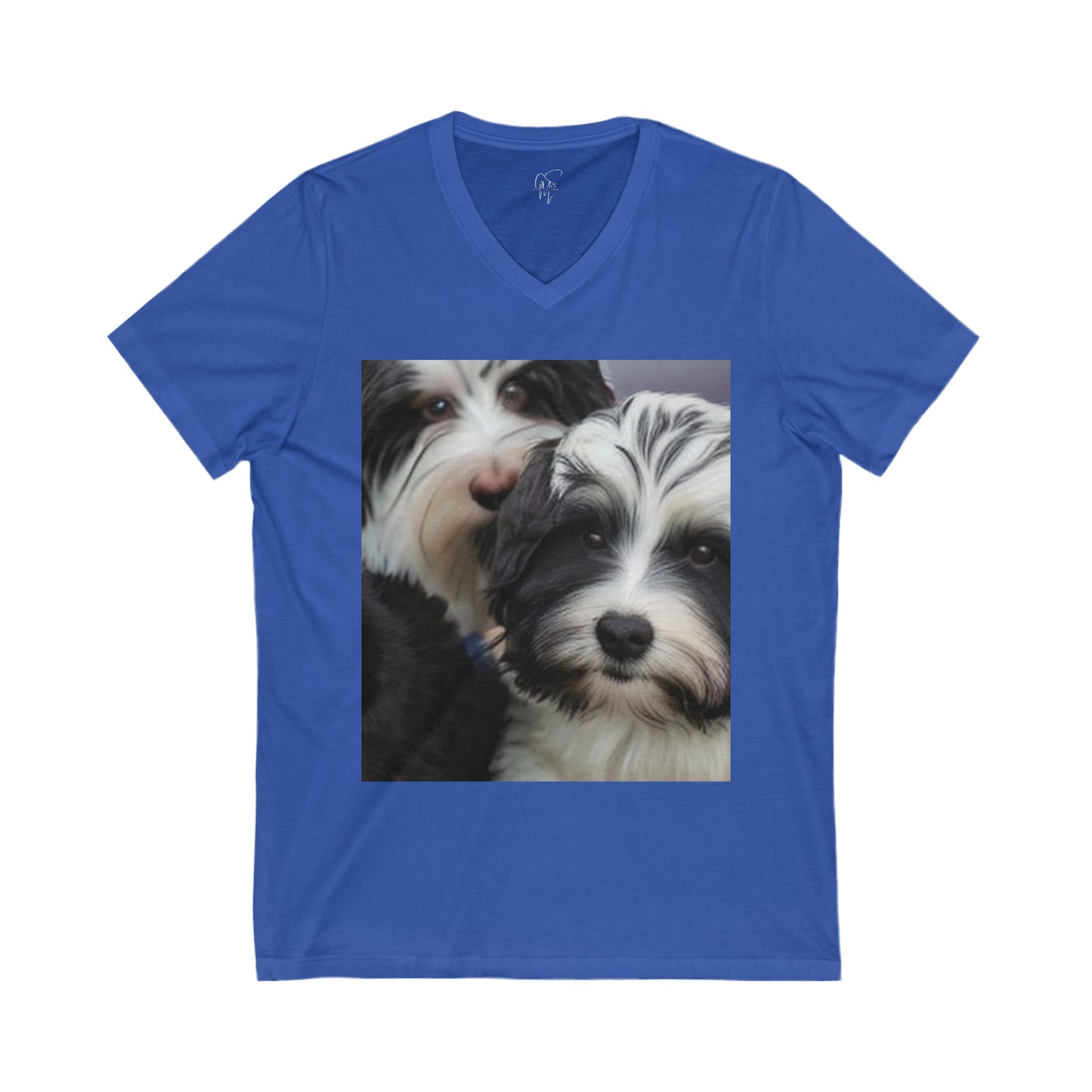 Buddies Jersey Short Sleeve V-Neck Tee