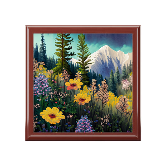 Wildflowers Jewelry Box