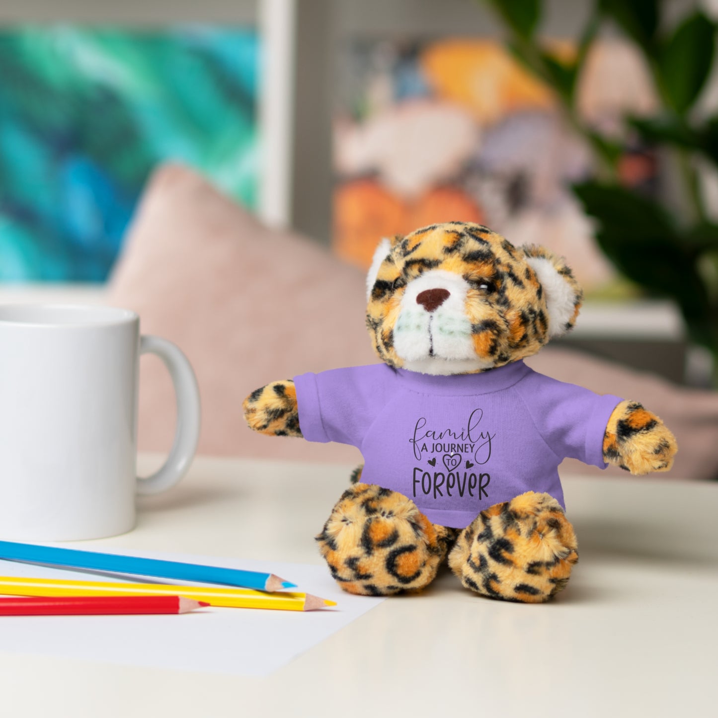 Stuffed Animals with Family Tee